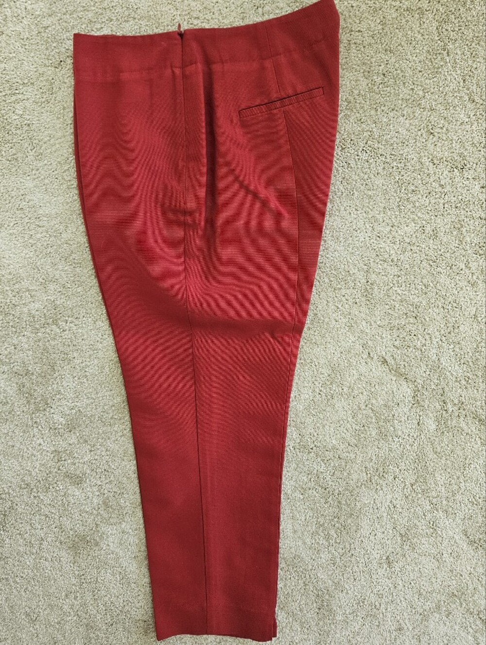 Talbots Women’s Raspberry Ankle Pants - Picture 2 of 3